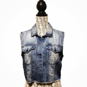 Calvin Klein Jeans Vintage Denim Sleeveless Vest